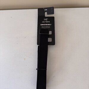 Arc'teryx Mens Conveyor 32mm Belt Heavy Textured Webbing Black Size L